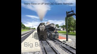 Trainz Race: UP Big Boy vs PRR S1.