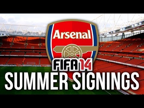 FIFA 14 Career Mode: Summer Signings - ARSENAL!