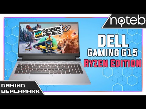 Dell Gaming G15 5515 - Riders Republic Gameplay Benchmark (Ryzen 5 5600H, RTX 3050)