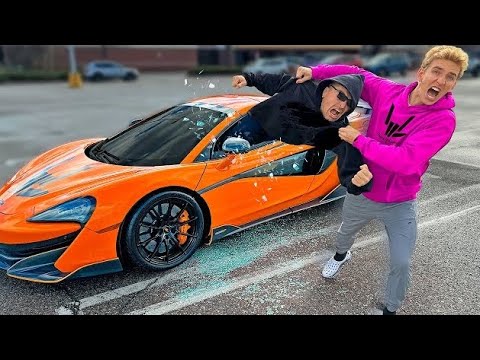 FOUND CAR THEIF who stole my McLAREN SUPERCAR!!