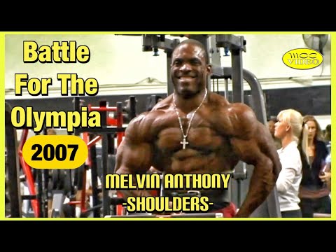 MELVIN ANTHONY - SHOULDERS- (2007) BATTLE FOR THE OLYMPIA DVD