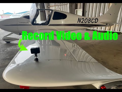 How I Record Video And Audio / Cirrus SR-20