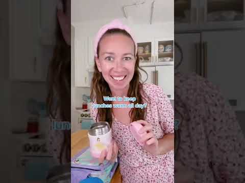 How to keep lunch thermoses hot all day long #viral #trending #shorts #lifehacks ￼