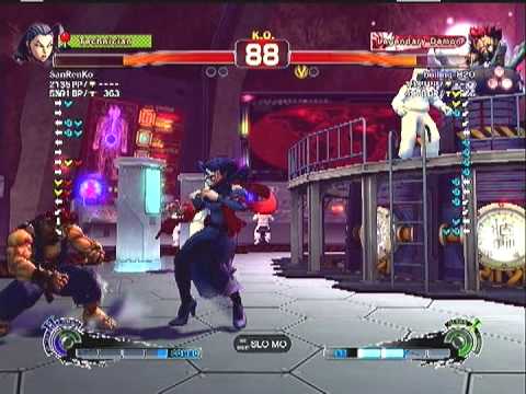 Super Street Fighter 4 AE2012 - PSN Ranked Match - SanRenKo_ (Rose) Vs. Boiling_H20 (Akuma)