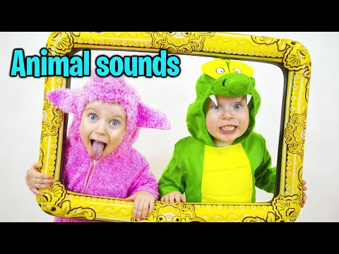 Animal Sounds for Children | Animal Songs for Children with Gaby and Alex