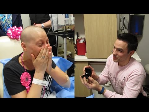 Man Proposes to Girlfriend on Her Last Day of Chemotherapy