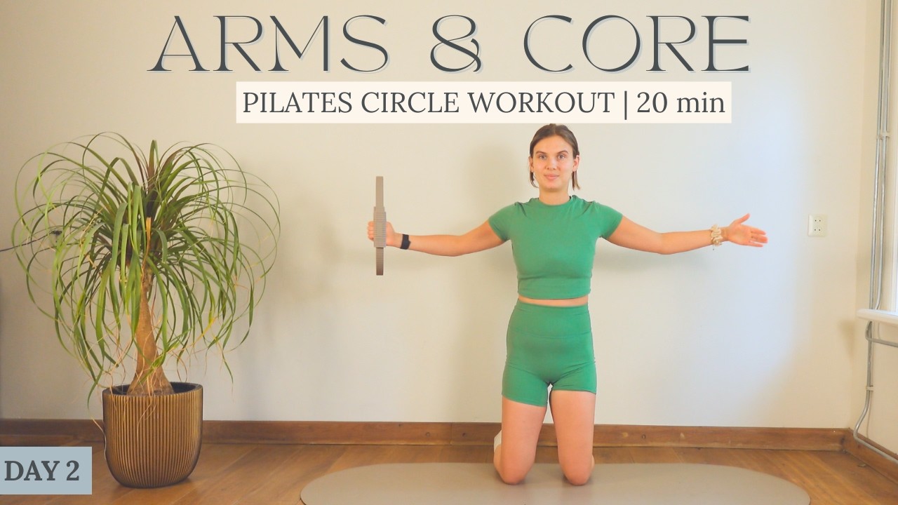 20 MIN Upper Body Pilates Circle Workout