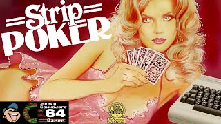 STRIP POKER: A SIZZLING GAME OF CHANCE – Commodore 64 (1984) | Artworx's Bold Adult Card Game