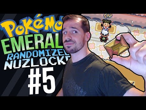 #5: OUR FIRST BADGE! Roxanne the Rustboro City Gym Leader | POKEMON EMERALD RANDOMIZED NUZLOCKE