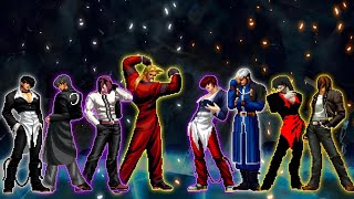 [KOF Mugen] Boss Iori-ON Team VS. Kyo-Hero Team (Friendly Match)