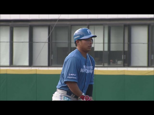 【ファーム】ファイターズ・樋口龍之介 勝ち越しの2点タイムリー2ベースヒットを放つ!! 2022年5月11日  埼玉西武ライオンズ 対 北海道日本ハムファイターズ