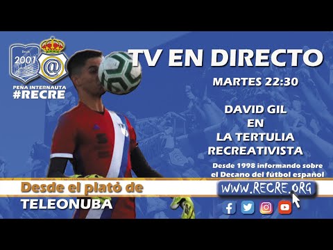 En directo: David Gil en La Tertulia Recreativista nº 1284 (11/11/2025)