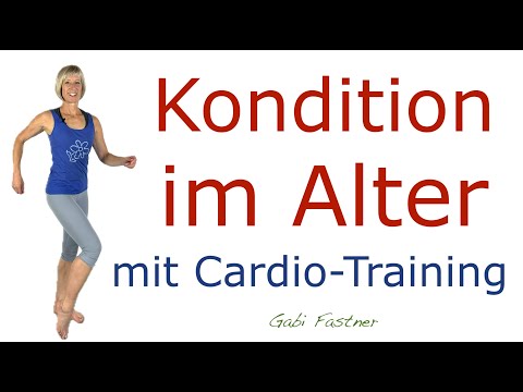 🍎 21 min. Kondition im Alter | Cardio/Herz/Kreislauf - Training, im Stehen, ohne Geräte