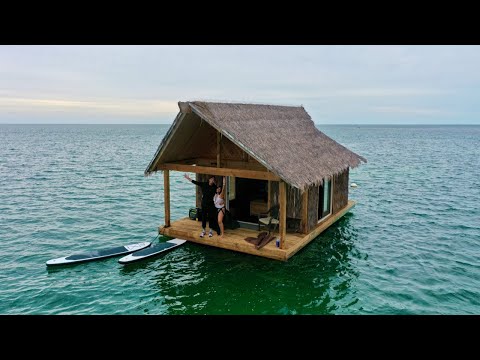 INSIDE TOUR OF OUR TIKI HOUSE IN THE MIDDLE OF THE OCEAN