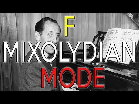 F MIXOLYDIAN MODE in 30 SECONDES - ANIMATED MUSIC THEORY TUTORIAL