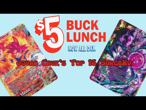 Top 16 Tri-Color Surge Goku Deck Profile - Chicago Regional - Dragon Ball Super CCG