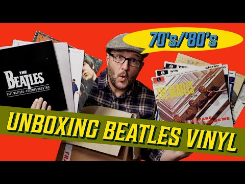 Unboxing Beatles UK 70's & 80's Vinyl Treasures | AUDIOPHILE