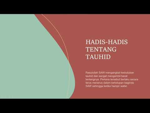 KONSEP TAUHID DAN KEPENTINGAN DALAM KEHIDUPAN MANUSIA | AQIDAH ISLAMIYYAH (SHCI1022)|♧KUMPULAN 1♧
