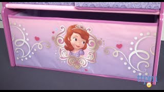 Sofia the First Multi-Bin Toy Organizer from Delta Children's Products