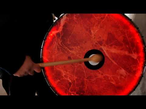 Percussion Drum Davul Dhol With Light image 10