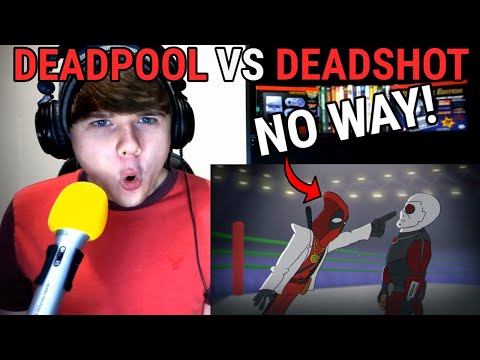 Deadpool Vs Deadshot - Cartoon Beatbox Battles @verbalase REACTION!