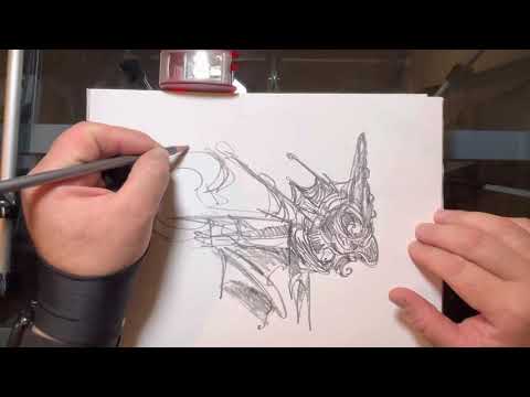 Automatic drawing session