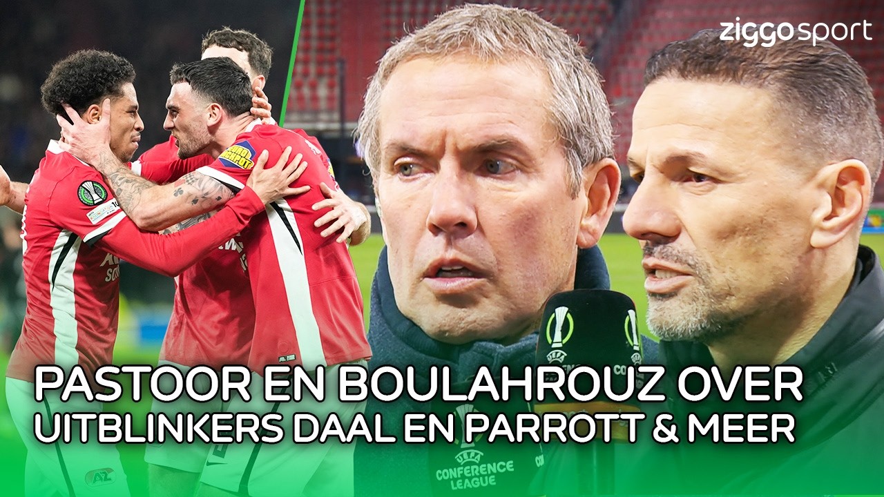 "Daal houdt echt fantastisch het overzicht bij zijn acties" 👏 | Nabeschouwing AZ - Sparta Praag