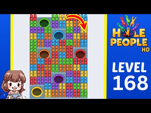 Hole People Level 168 Solution Walkthrough - YouTube