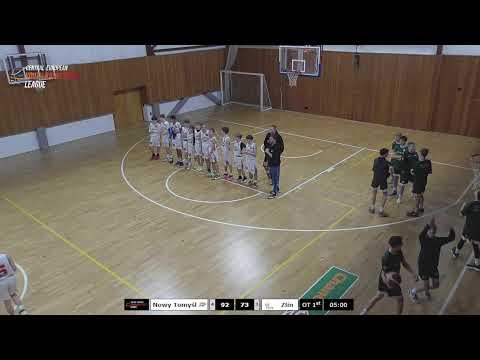 CEYBL U14, 24. 1. 2026, Gromy Nowy Tomyśl - Fastav Zlín