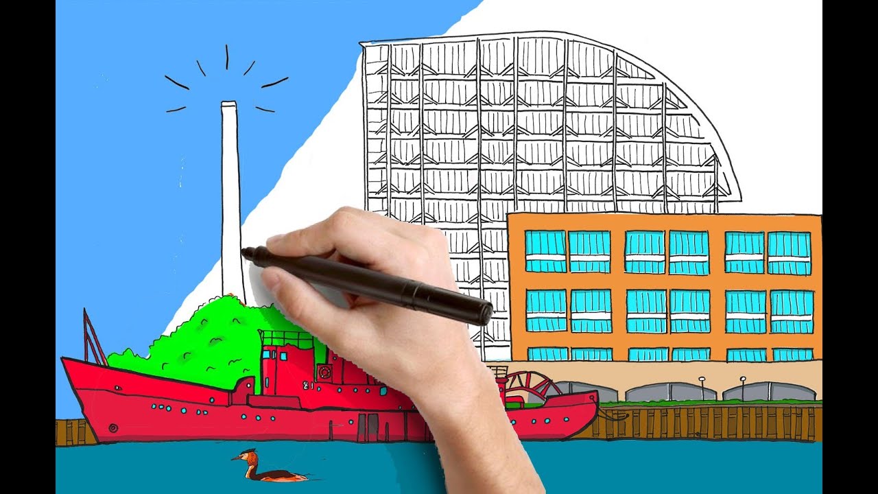 Doodling the Docks Drawing class