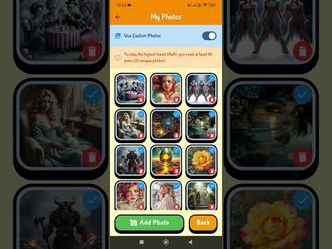 Memory Game with Your Photos