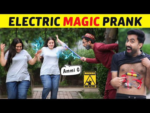 Electric ⚡ Magic Prank on Cute Girls😱 Part-3 || by Iqbal Malik on @decentboysprank