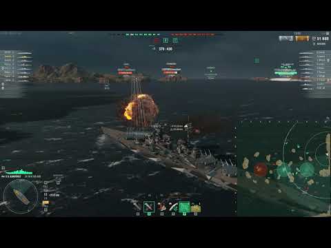 World of Warships Großer Kurfürst 5 kills 296k dmg