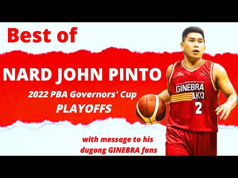 BEST OF NARD JOHN PINTO | PLAYOFFS | 2022 PBA Governors’ Cup