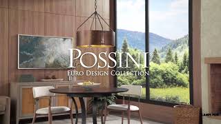 Watch A Video About the Possini Euro Julian Rustic Bronze Metal Drum Pendant Light