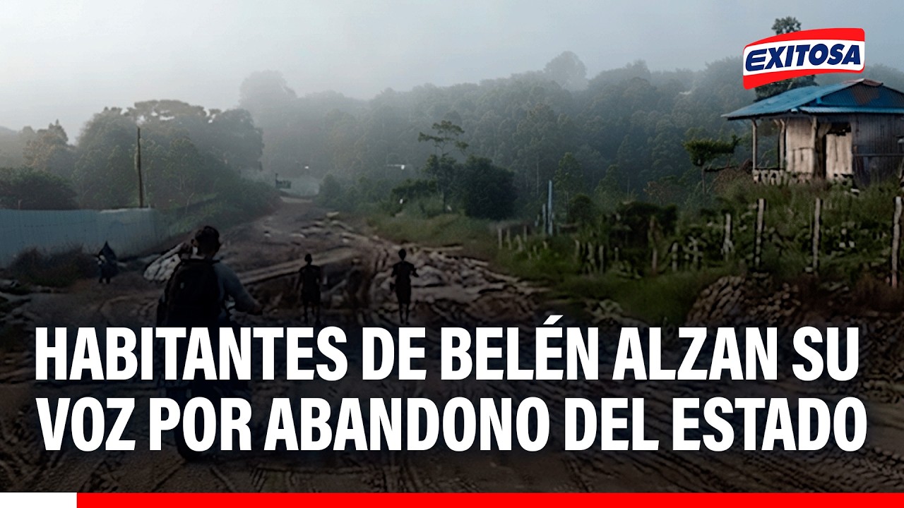 🔴🔵 Habitantes de la zona baja de Belén reclaman por abandono del gobierno por ciudadela inconclusa