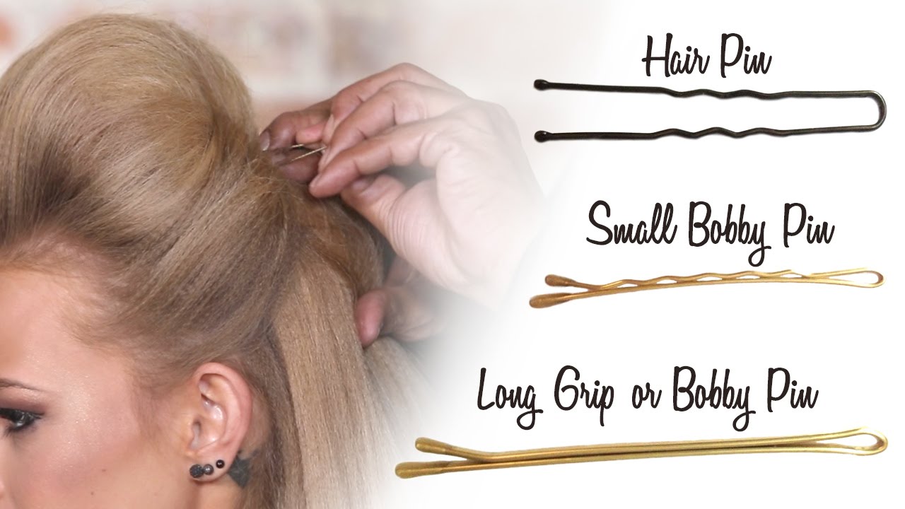 How To Use Bobby Pins and Hair Pins Correctly thumnail