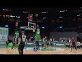 Celtics Bench Goes Wild After Tacko Fall Banks In Three