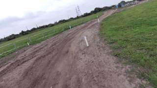 preview picture of video 'preston docks kids track 24/5/2014 on pitbike'