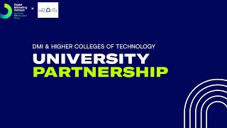 How Higher Colleges of Technology (HCT) UAE benefit from the partnership and DMI Accreditation.