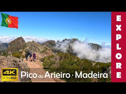 MADEIRA in April · Pico do Areeiro · Hiking trail PR1 | Explore in 4K 60fps