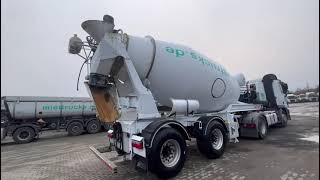 Noleggio semirimorchio betoniera Putzmeister su telaio - Immagine 4 | Autoline IT Semirimorchio betoniera Putzmeister su telaio | Immagine 4 - Autoline