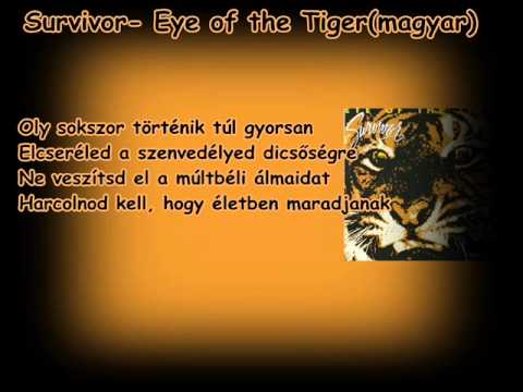 Survivor- Eye of the Tiger (magyar)