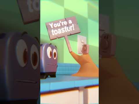 Brave Little Toaster cooks a TOASTER pastry!