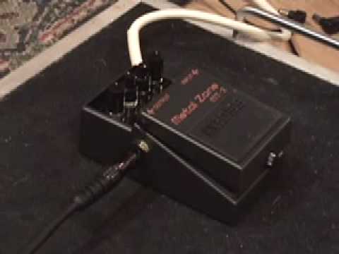 BOSS MT-2 Metal Zone guitar effects pedal demo with SG & Dr Z MAZ jr