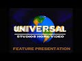 Universal Studios Home Video Logo With Byline Included 1998