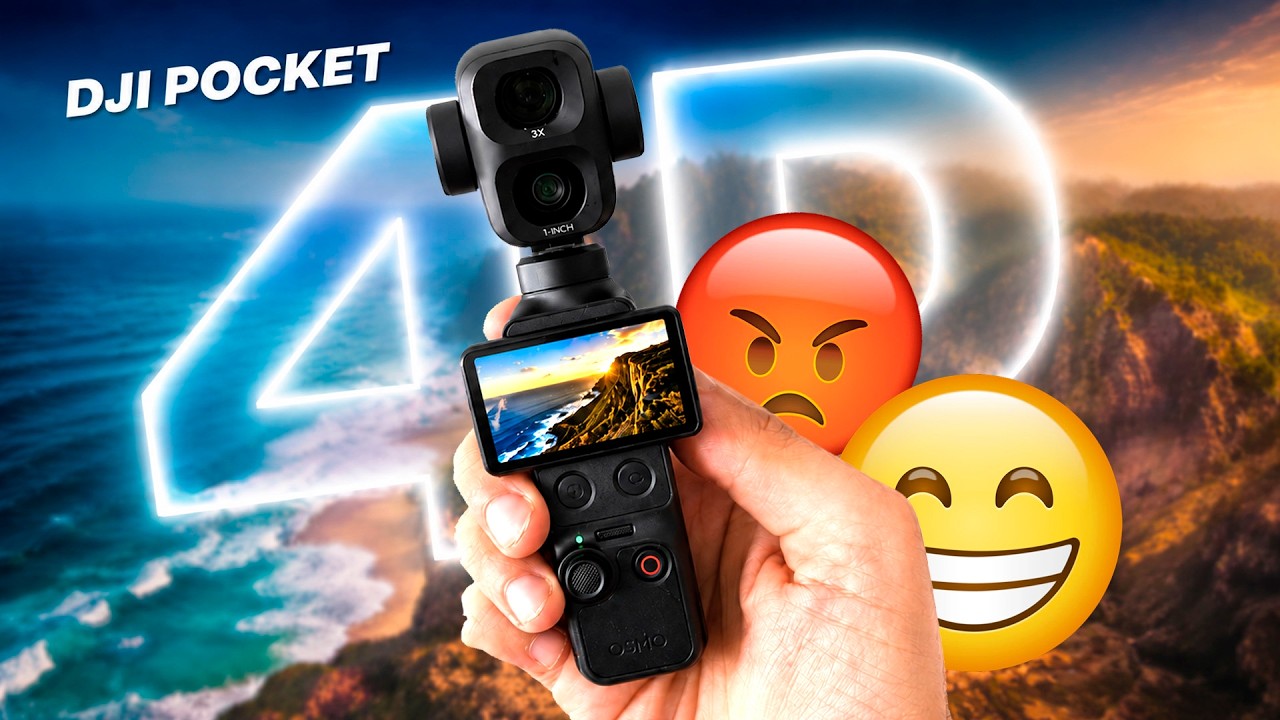 DJI OSMO Pocket 4P | TODO lo MALO y lo BUENO que DEBES SABER