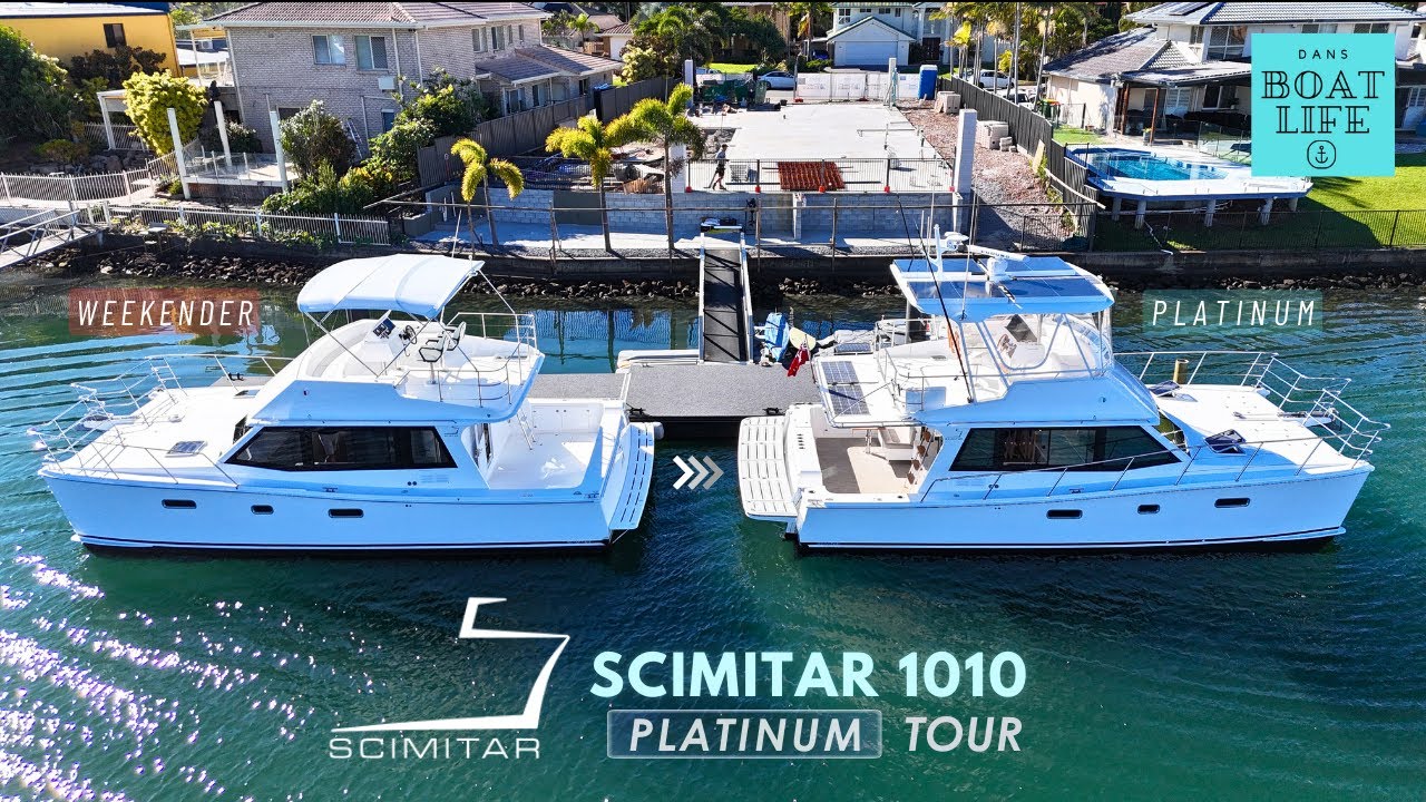 Scimitar 1010 Platinum - Tour & SURPRISE Tender TEST