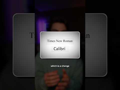 MARCO RUBIO VS CALIBRI FONT🔥