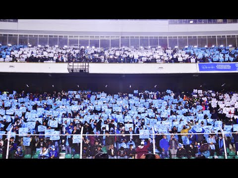 "El recibimiento de Bolívar frente a Blooming" Barra: La Vieja Escuela • Club: Bolívar